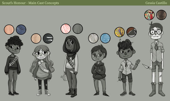 Main Cast and Callouts