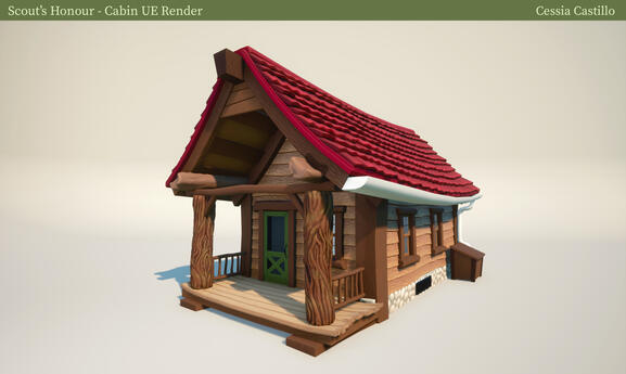 Cabin Render in Unreal