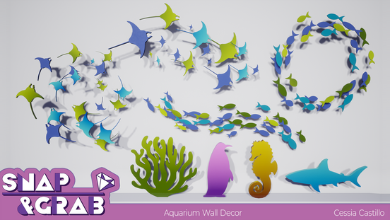Aquarium Wall Decor